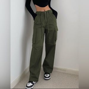 Cargo Straight Leg Pants
